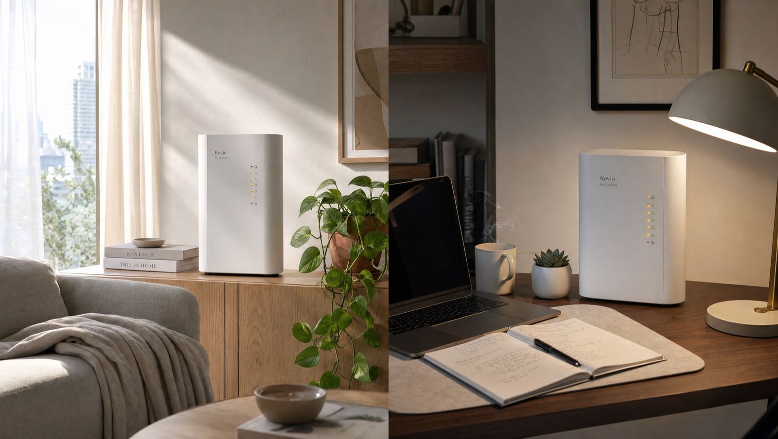 Several Kevin devices listed in the app